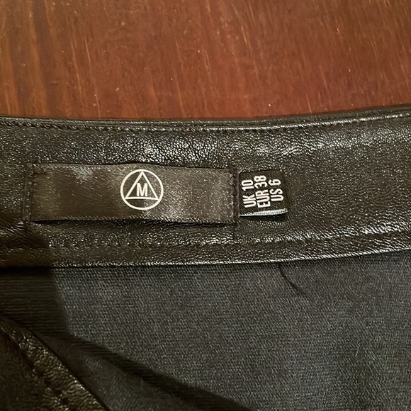 Faux Leather Skirt - Picture 4 of 4